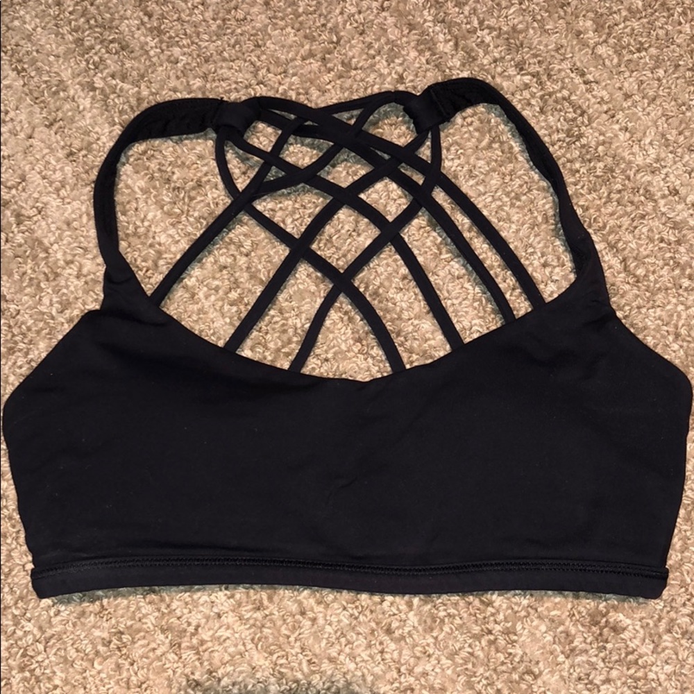 free to be wild lululemon sports bra